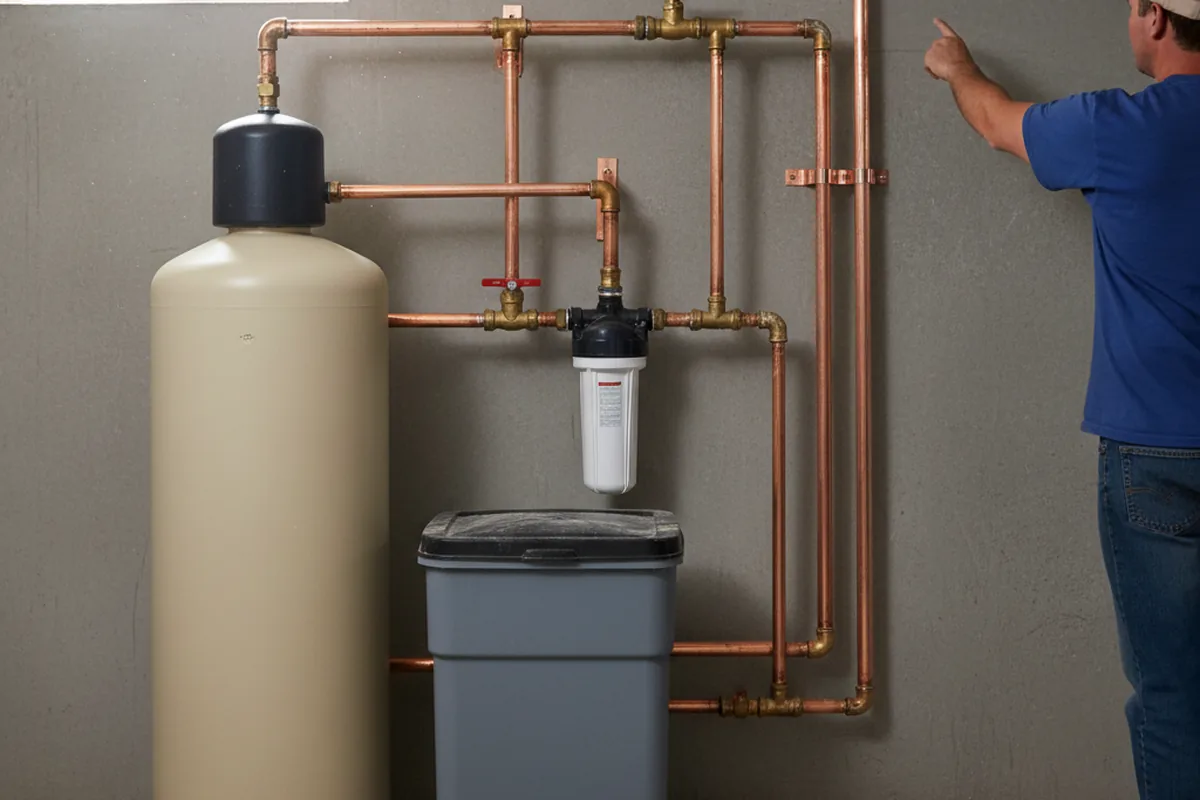 Whole-house water treatment system installed in Harpersville